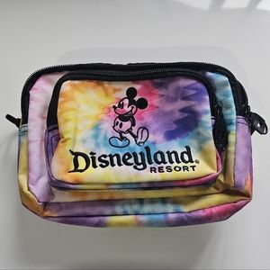 Disneyland Resort Tie Dye Crossbody Fanny Pack